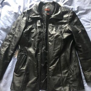 Leather Black Jacket Danier